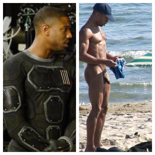michael b jordan desnudo playa