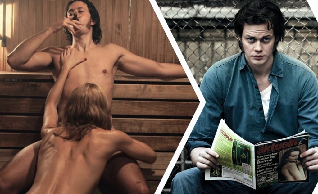 Bill Skarsgård desnudo