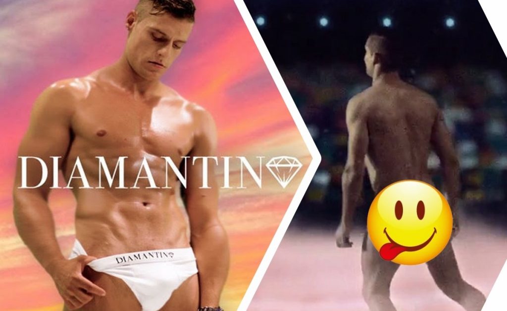Carloto Cotta desnudo en Diamantino
