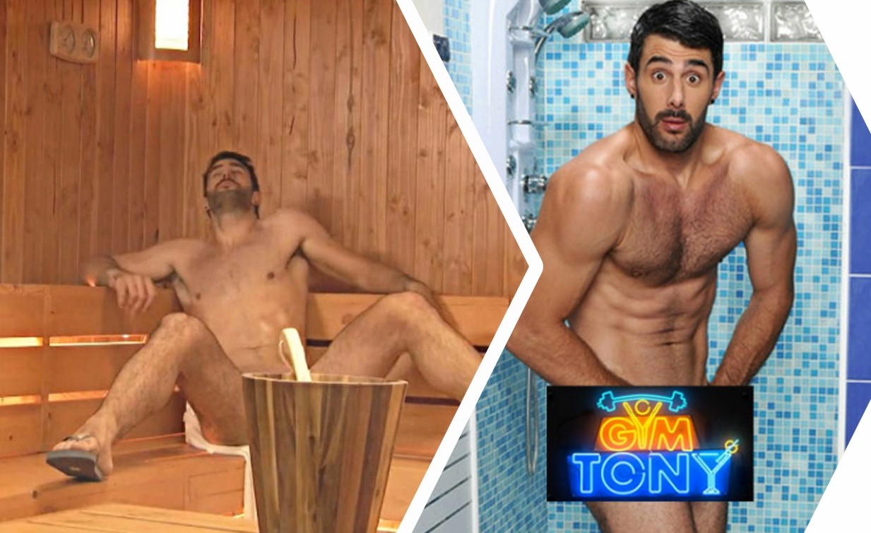 David Amor desnudo en Gym Tony - Zona Gay