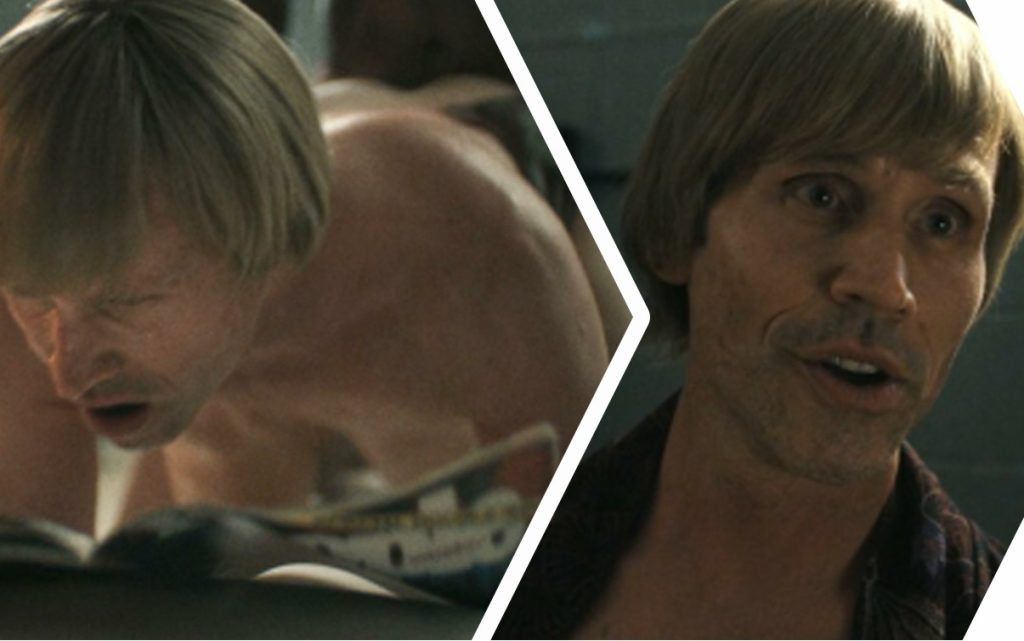 ¡Irreconocible! Tobias Jelinek desnudo en Monster The Ed Gein Story