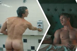 Connor Storrie desnudo en Heated Rivalry